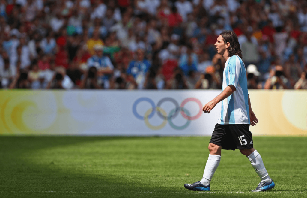 Lionel Messi. Juegos Olimpicos 2008. Argentina.