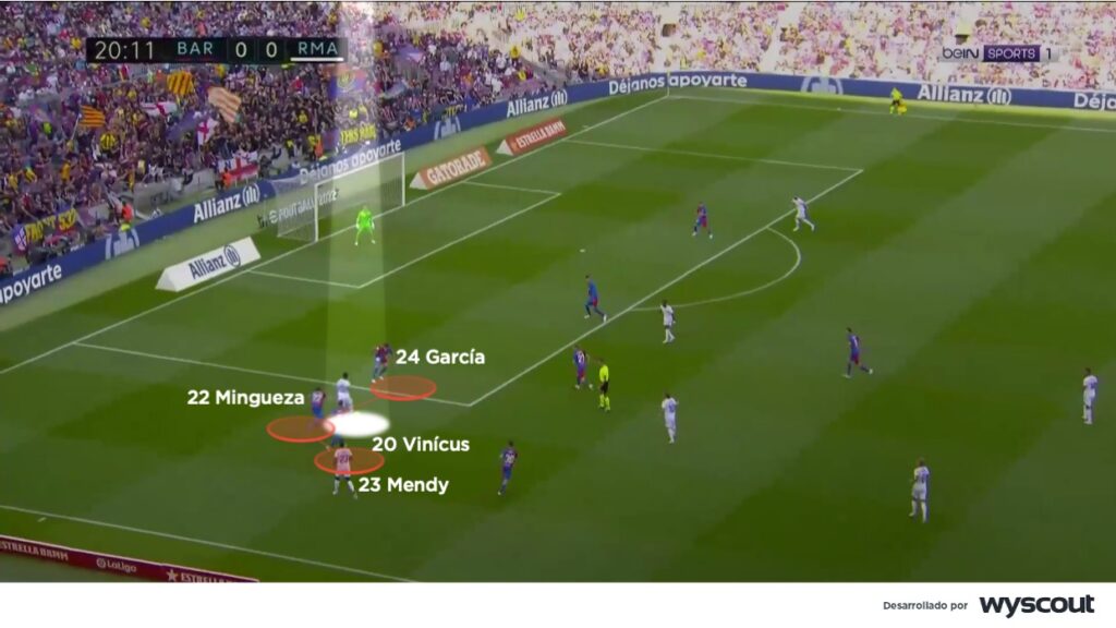 Real Madrid y la posición de Vinicius Jr en el sector izquierdo