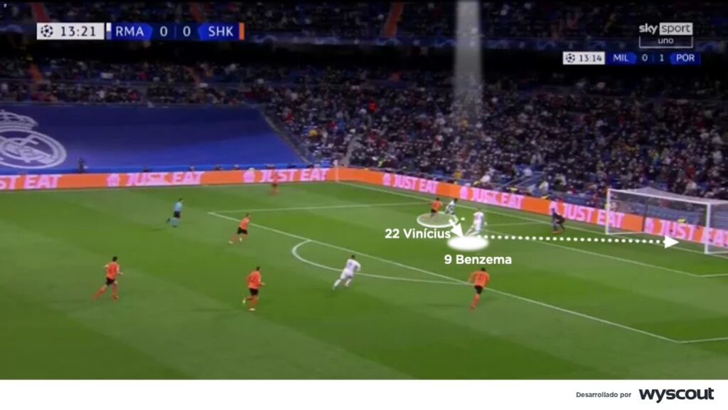 Conexión entre los atacantes del Real Madrid. 