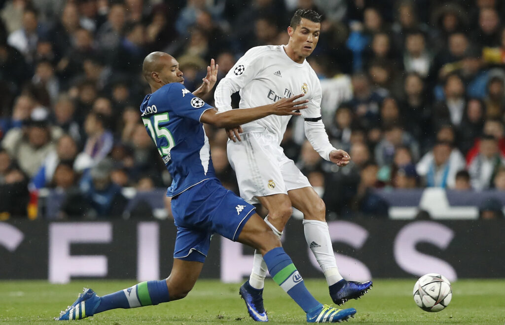 Cristiano Ronaldo fue la gran estrella de la remontada del Real Madrid ante el Wolfsburgo con sus tres goles. 