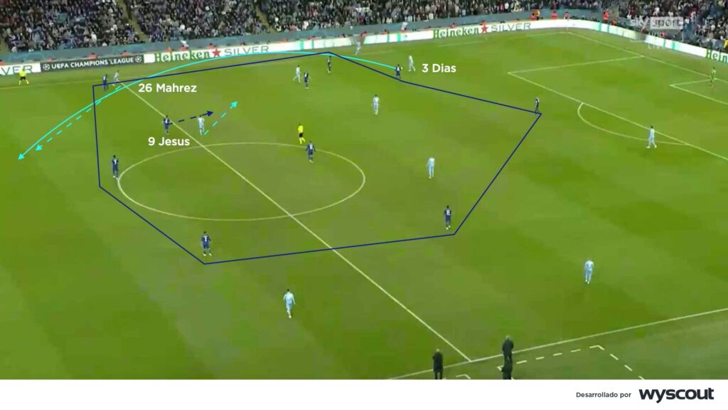 El Manchester City supo jugar dentro de los espacios que le dejó el Real Madrid de Karim Benzema