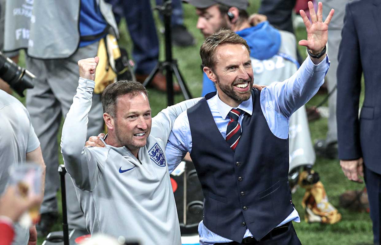Russell está agradecido a la oportunidad que le dio Steve Holland y Gareth Southgate en la selección de Inglaterra. Alex Morton/Getty Images

