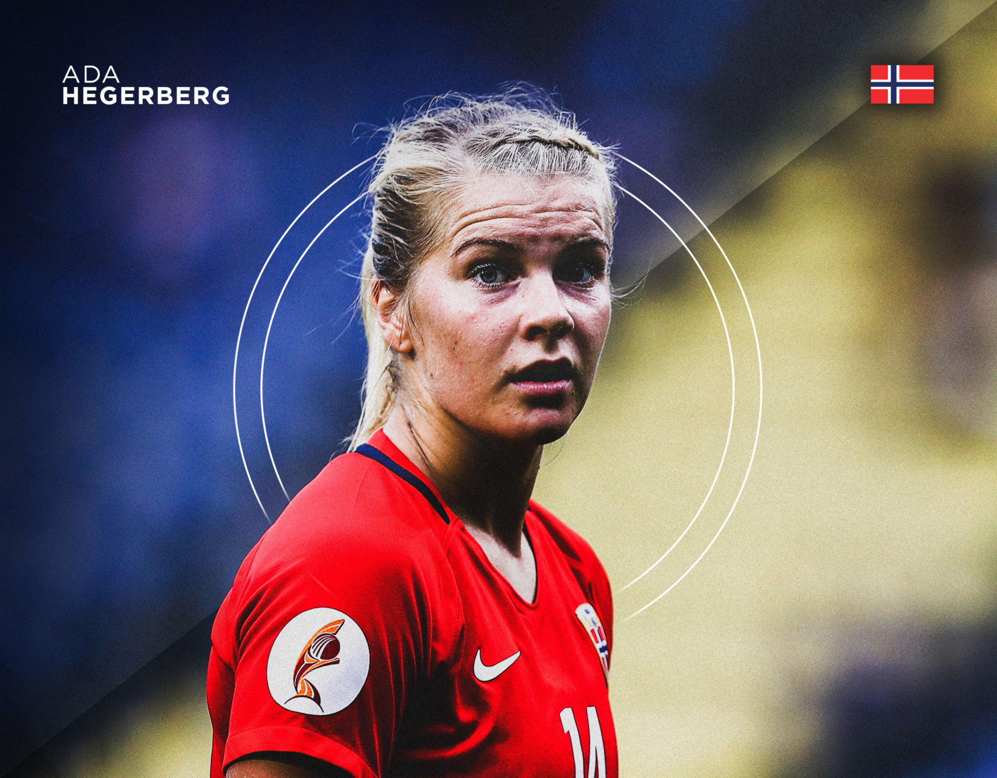 Ada Hegerberg, figura de Noruega en la Eurocopa Femenina
