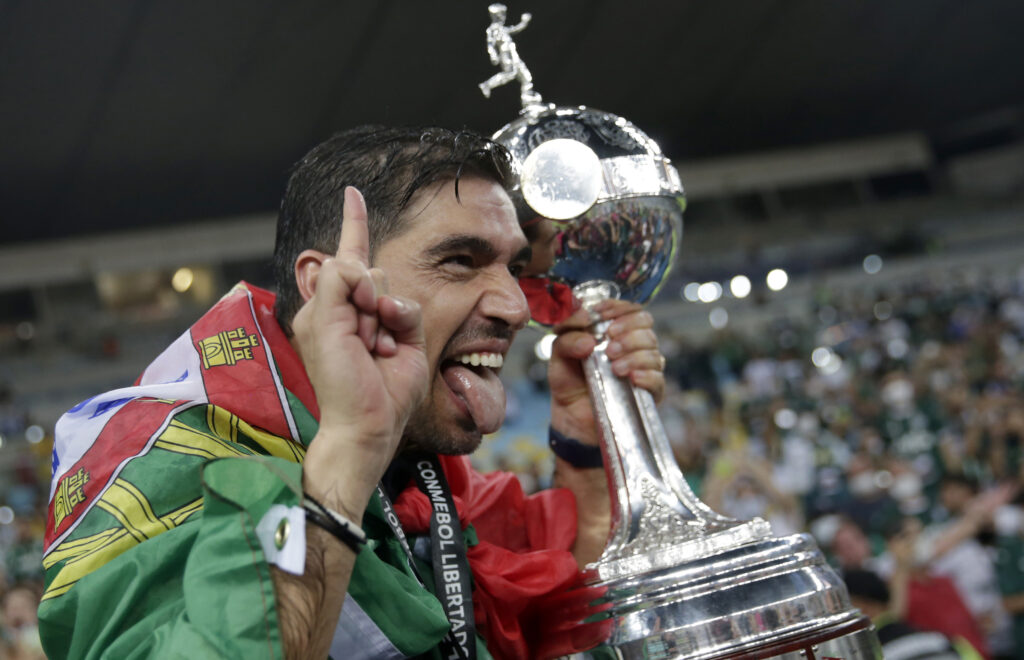 Apenas tres meses después de llegar al Palmeiras, Ferreira ganó la Copa Libertadores 2020. Ricardo Moraes - Pool/Getty Images