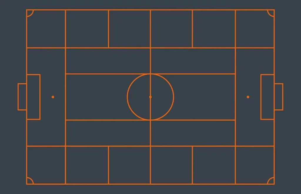 Marcação de jogos futebol de campo