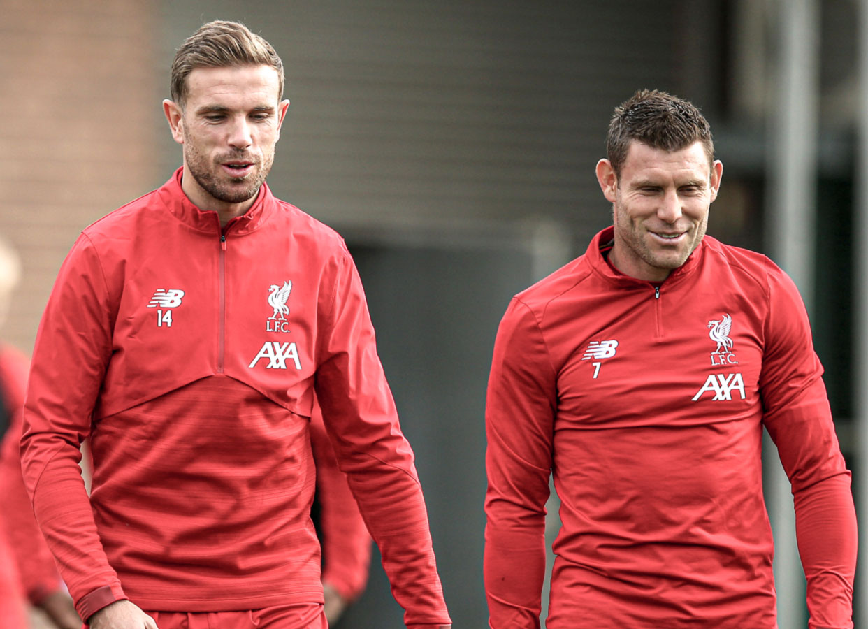 Jordan Henderson y James Milner son los 'motores' en el Liverpool, como destaca Pep Lijnders. Jan Kruger/Getty Images
