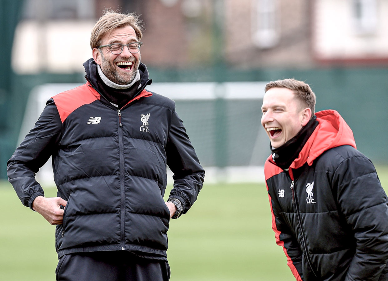 Pep Lijnders destaca la relación que ha establecido con Jürgen Klopp desde que el entrenador alemán llegara al club en octubre de 2015 John Powell/Liverpool FC vía Getty Images

