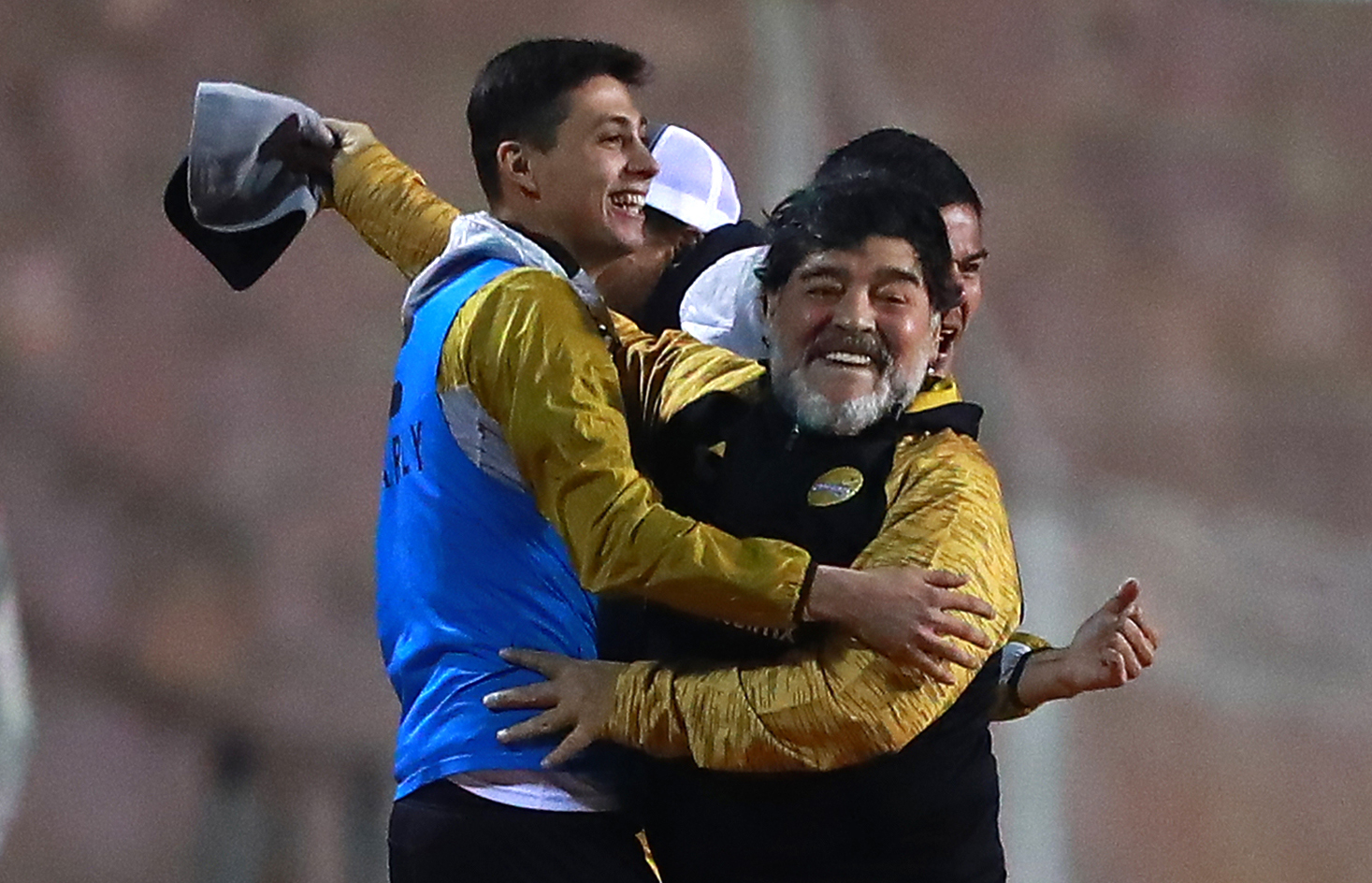 Islas destaca la cercanía y humildad de Maradona con los jugadores. Héctor Vivas/Getty Images