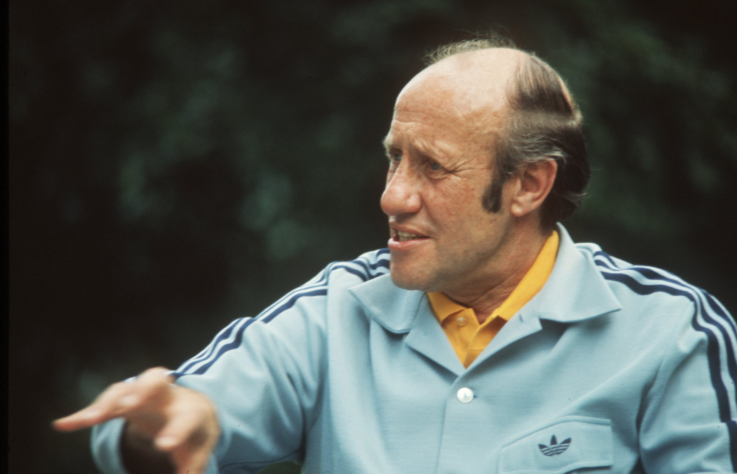 Helmut Schön fue líder de Alemania Federal en su título de 1974. Tallsport UK/ALLSPORT