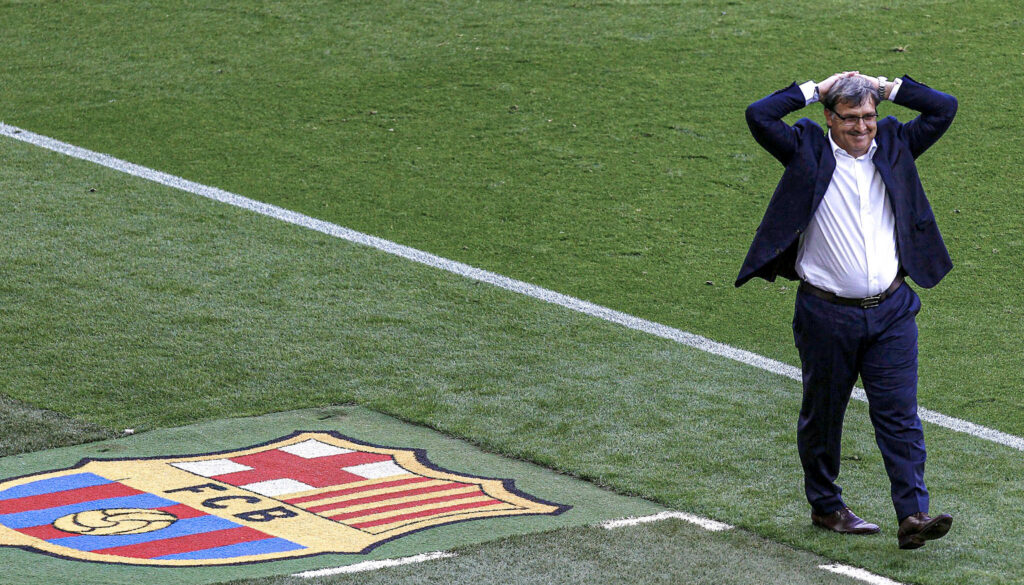 Gerardo Martino como entrenador del FC Barcelona