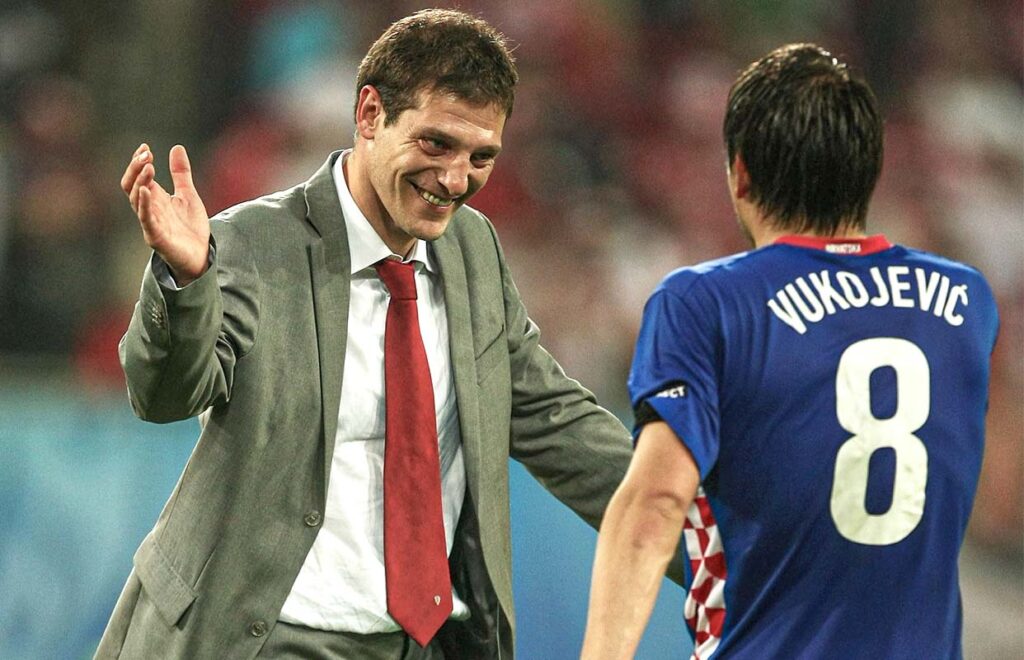 Slaven Bilic saludando a Vukojevic