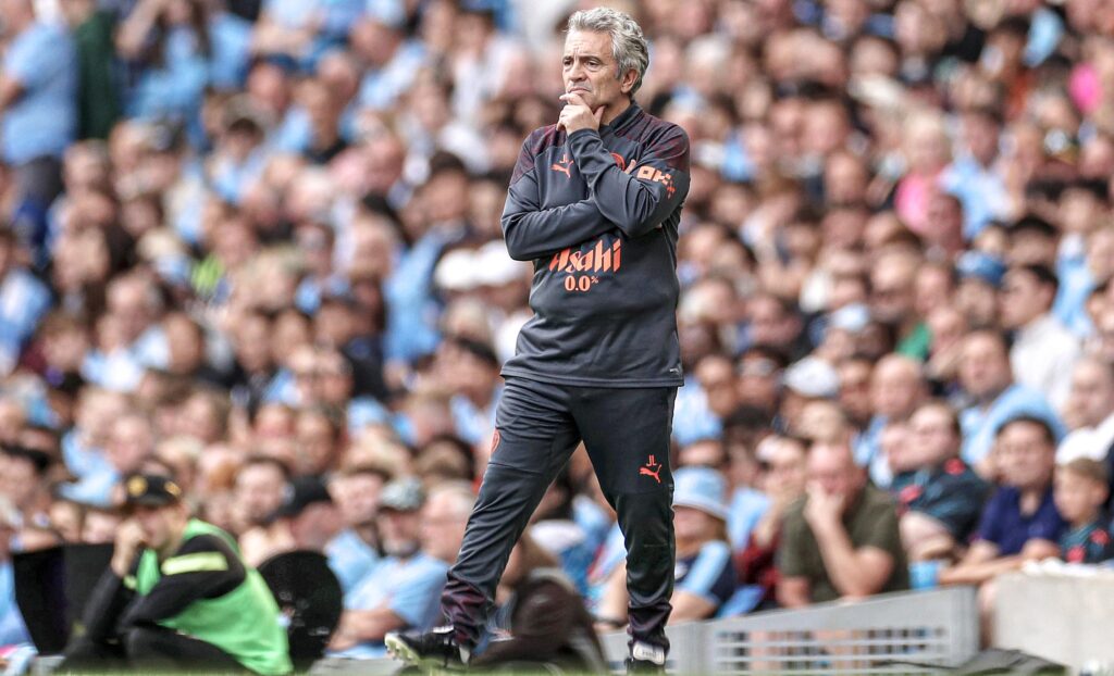 Juanma Lillo con el Manchester City