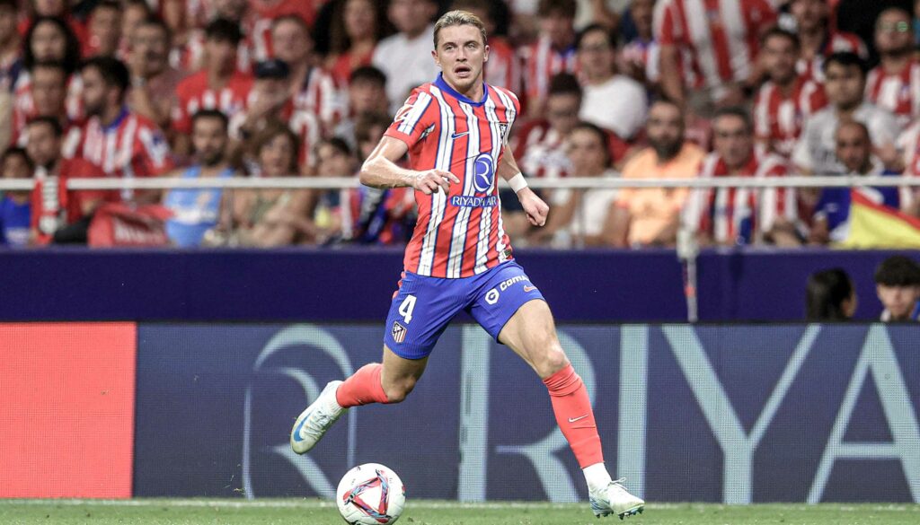 Conor Gallagher con el Atlético de Madrid