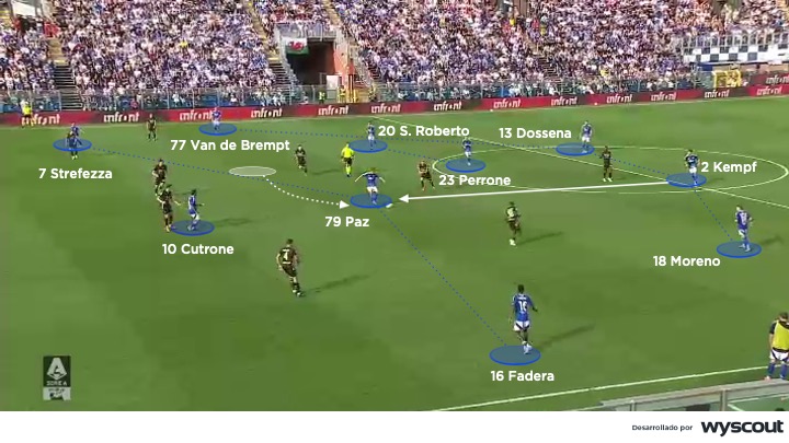 Ataque del Como de Cesc Fàbregas