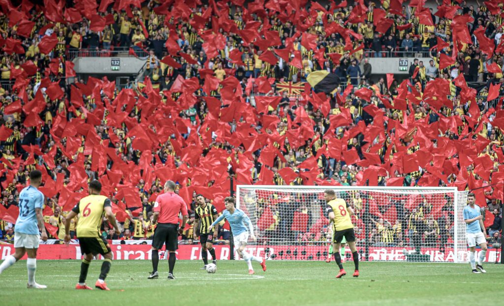 Final de la FA Cup del 2019 entre Watford y Manchester City