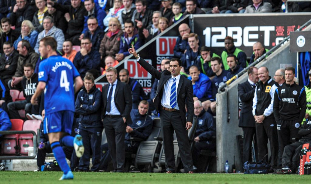 Roberto Martínez en Wigan