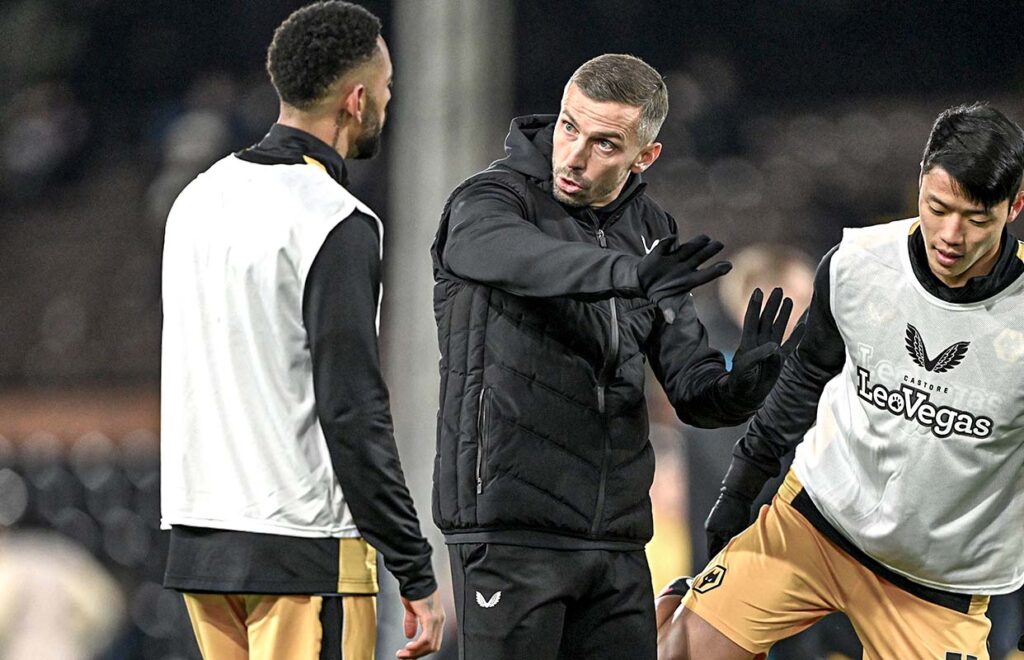 Gary O´Neil con los Wolves