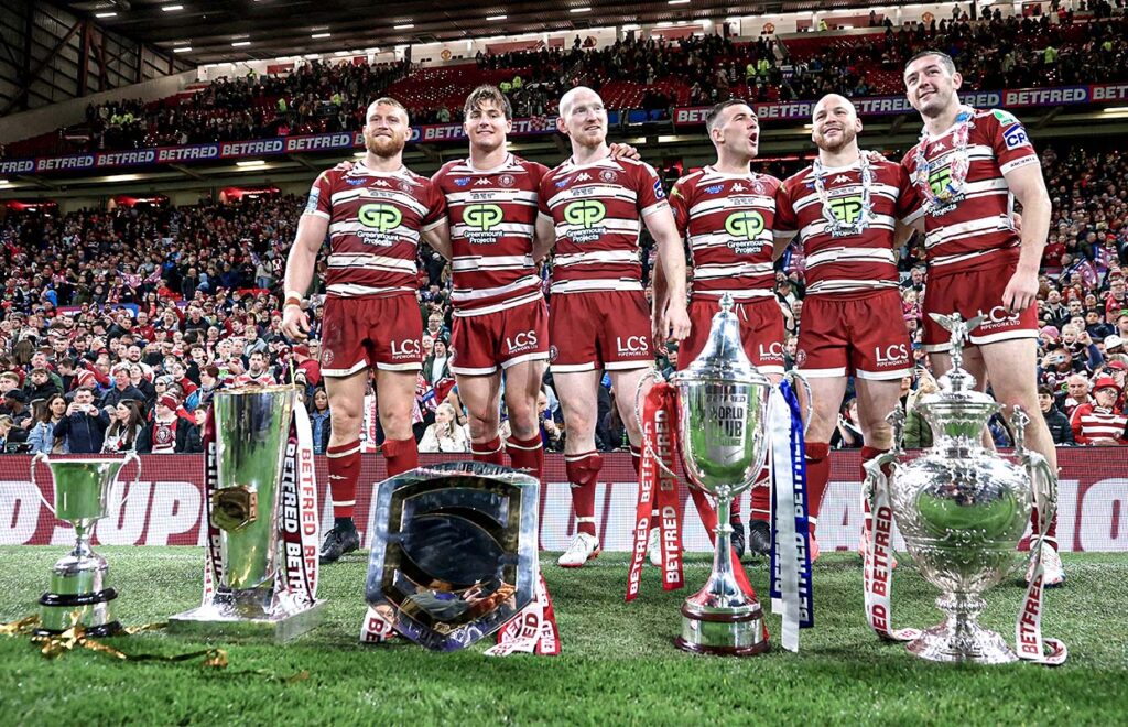 Wigan Warriors, equipo de Rugby al cual Gary O´Neil analizó