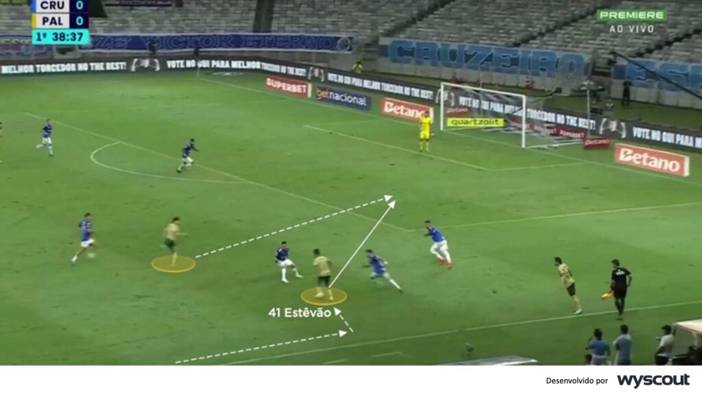 Estêvão no Palmeiras