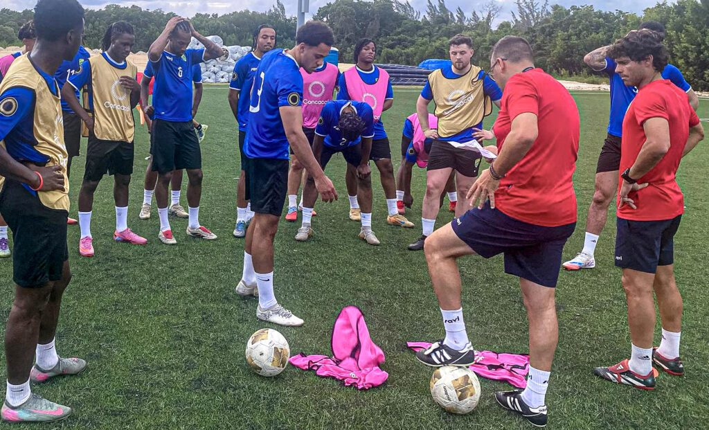 David Pérez llegó en 2025 a las Islas Vírgenes Británicas, después de su experiencia previa como seleccionador de Belice. Fotografía cortesía de David Pérez
