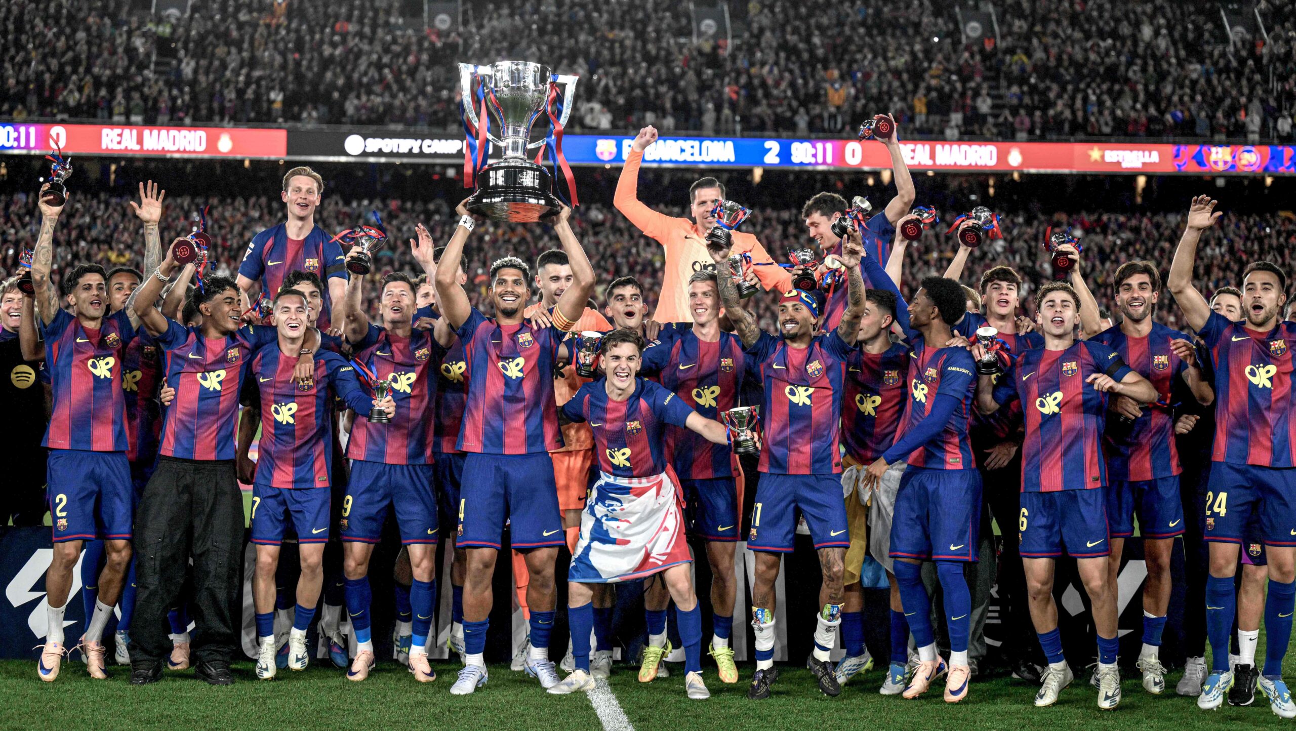Análisis táctico: el Barcelona se lleva LaLiga tras vencer al Real Madrid (2-0)