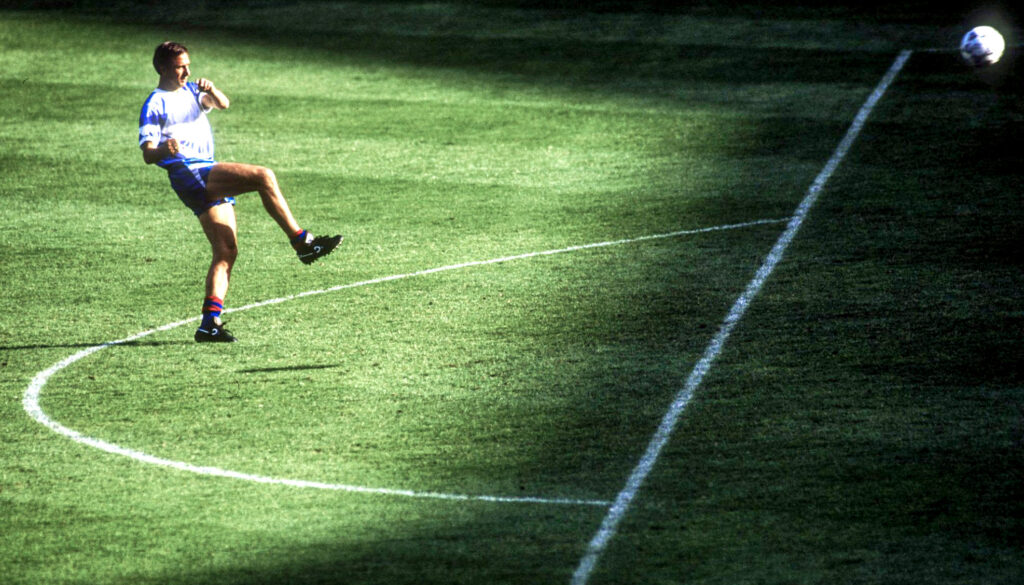 Johan Cruyff ha tenido una gran influencia en Shota Arveladze, como cuenta en la entrevista con Coaches' Voice. Getty Images