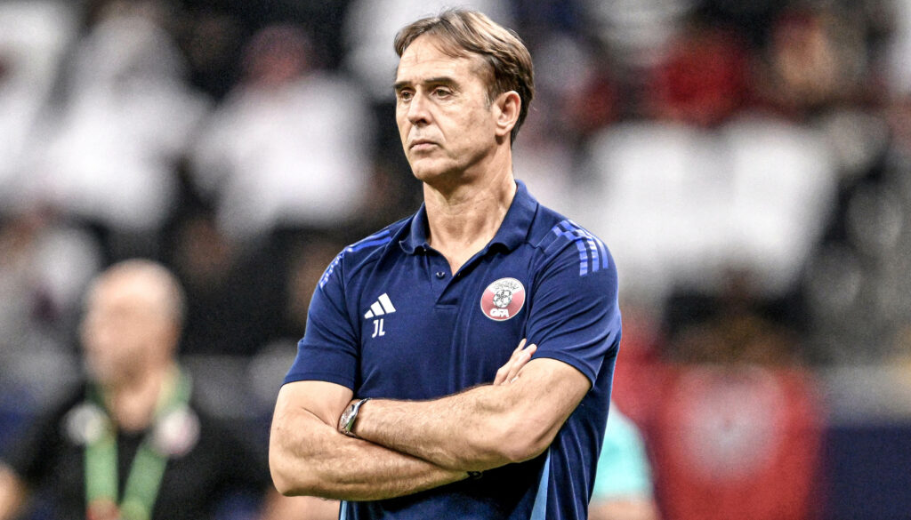 Julen Lopetegui en Catar