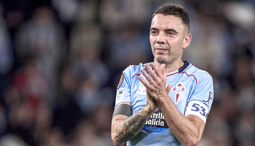 Iago Aspas es una de las grandes leyendas del Celta de Vigo. Un jugador con el que David Martínez tuvo una especial conexión. José Manuel Álvarez/Getty Images