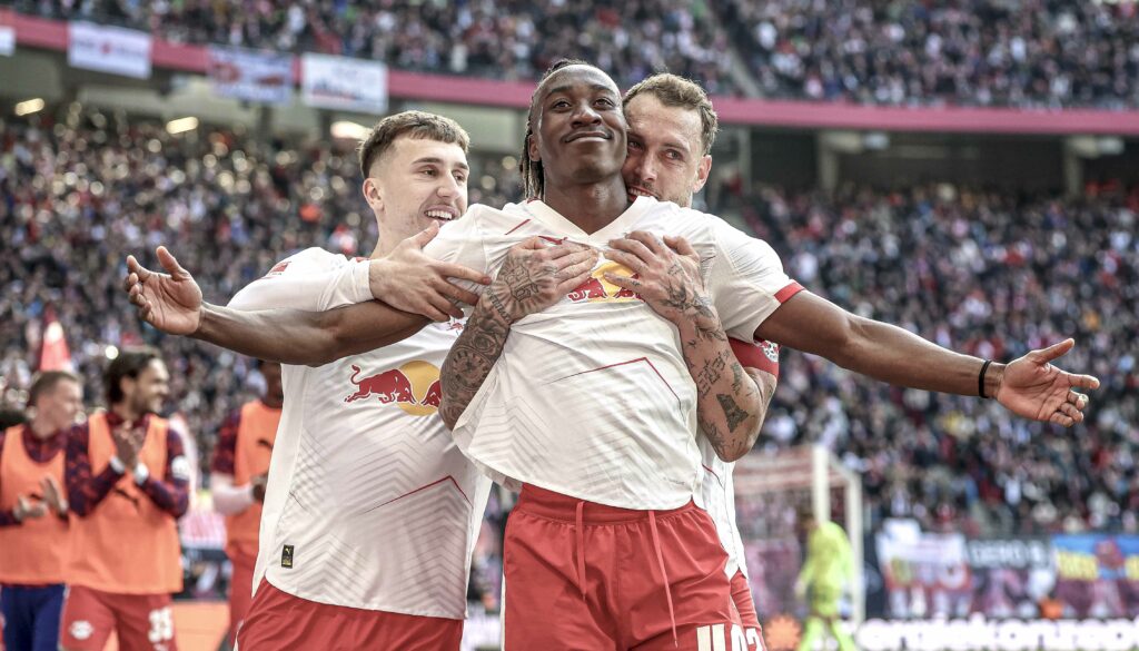 El RB Leipzig firmó a Yan Diomande por 20 millones de euros en el verano de 2025. En su primera temporada en la Bundesliga marcó 12 goles. Getty Images 