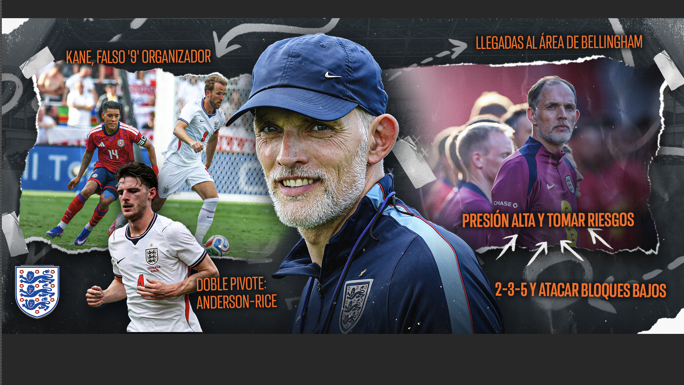 Mundial 2026- Análisis táctico: las claves de la Inglaterra de Thomas Tuchel