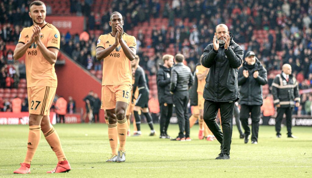 Nuno e Ian Cathro volvieron a trabajar juntos en la Premier League, al frente del Wolves. Marc Atkins/Getty Images