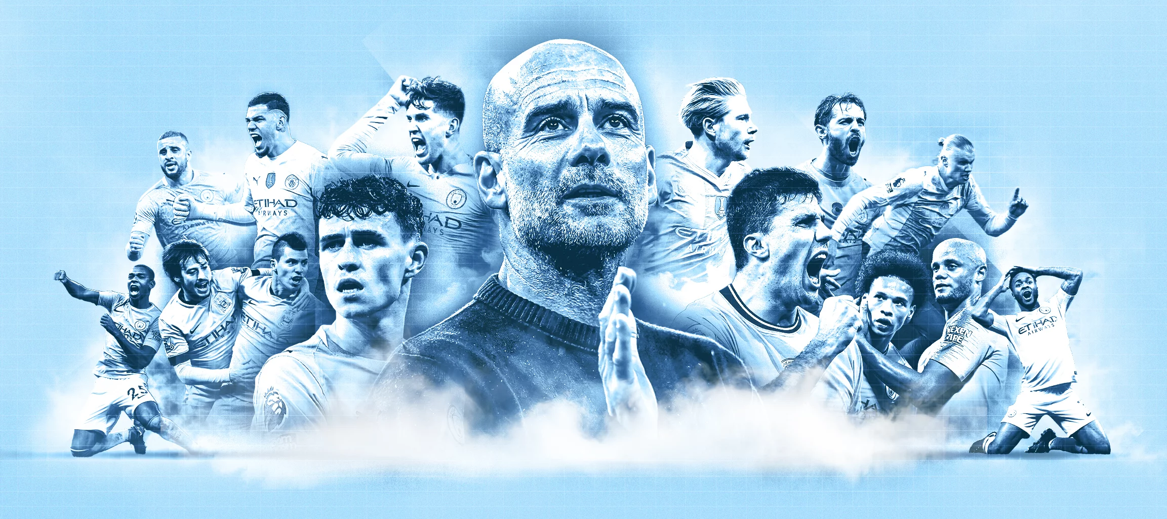 La evolución táctica del Manchester City de Pep Guardiola