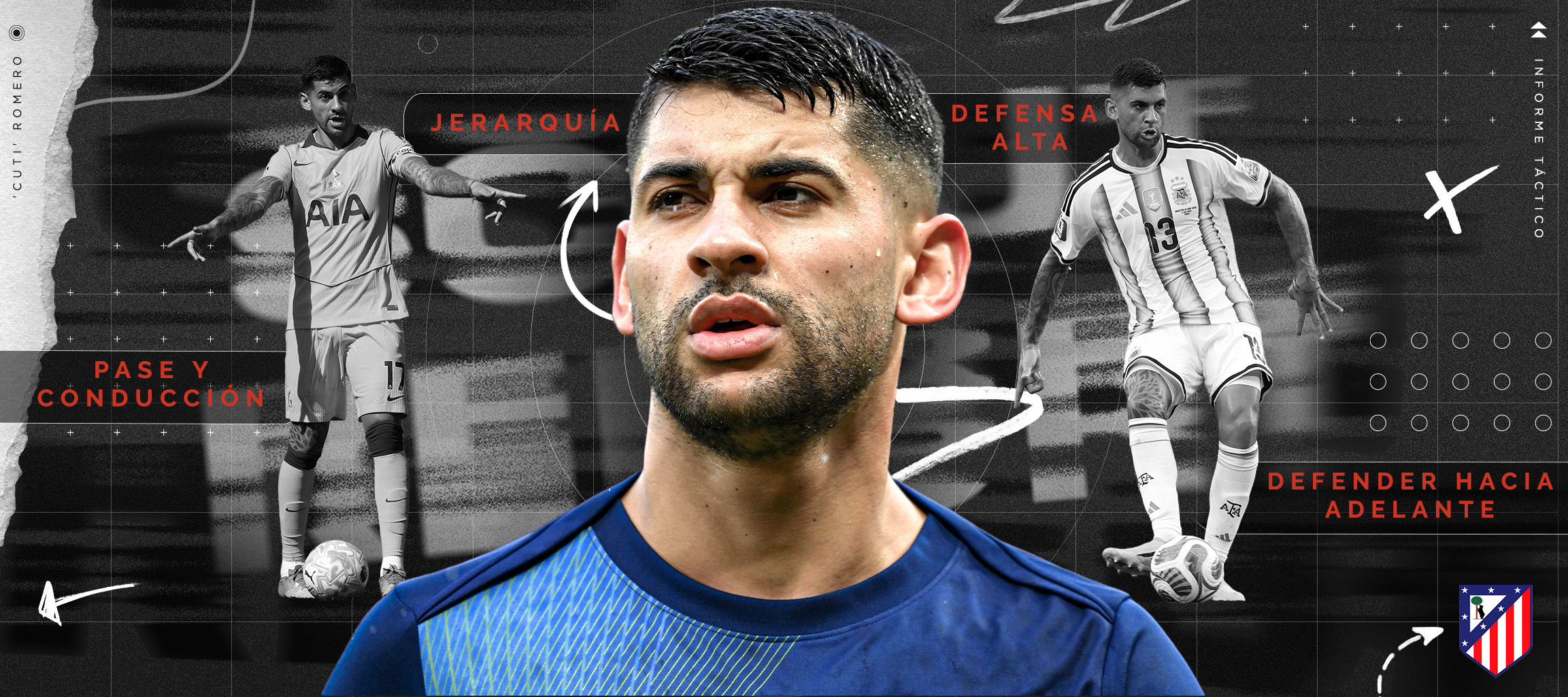 Análisis táctico: ¿qué puede aportar el ‘Cuti’ Romero en el Atlético de Madrid de Simeone?